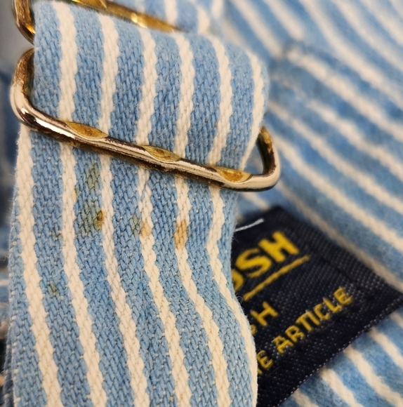 Vintage Oshkosh B'Gosh Pin Stipe Overalls. USA Union made. 3-6 months. - Picture 7 of 7